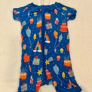 Little Sleepies Happy Birthday Romper